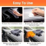 12V Portable Car Heater Fan for Fast Defrosting