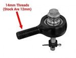 SuperATV Heavy Duty Tie Rod Kit for Polaris