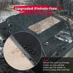 KEMIMOTO Waterproof Canvas Roof for Polaris Ranger Crew
