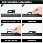 Heavy Duty L-Track Double Stud Tie Down Fittings