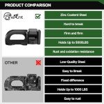 Heavy Duty L-Track Double Stud Tie Down Fittings