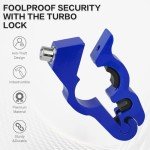 Universal Motorcycle Handlebar Lock - 2 Pack