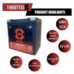 MX30L Motorcycle Battery with 600+ CCA