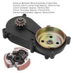 14T Clutch Drum Gearbox for Mini ATVs