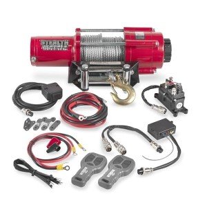 Stealth 4500lb ATV/UTV Electric Winch with Remotes