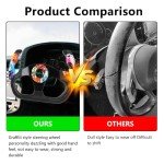 RASTP 12.8" Racing Steering Wheel - Red Graffiti