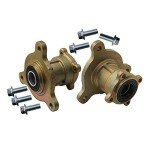 4.10-6 Tubeless Tires with Steering Assembly Kit