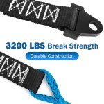 Heavy Duty 64-Inch ATV/UTV Winch Plow Strap