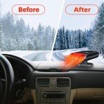 12V Portable Car Heater for Fast Defrosting