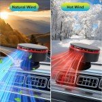 12V Portable Car Heater Fan & Defroster