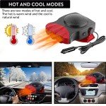 12V Portable Car Heater & Defroster Fan