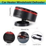 12V Portable Car Heater Fan & Defroster