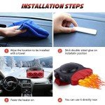 12V Portable Car Heater & Defroster Fan