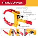 Heavy Duty Trailer Wheel Lock Set - 2 Packs