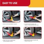 Heavy Duty Trailer Wheel Lock Set - 2 Packs