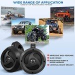 Waterproof Bluetooth Off-Road Speakers for ATV/UTV