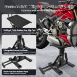 Heavy Duty Motorcycle Jack Lift Stand - 400 lbs Capacity