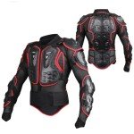 Motorcycle Protective Jacket Full Body Armor Dirt Bike Gear ATV Safety Motocross Protector Bike Body Armors Cycling Biking Riding Protector for Mountain Bike MTB KTM Off-Road Skiing Skating Men Women