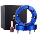 PreeminentMotors 4 pcs Forged ATV UTV Wheel Spacer 1 inch 4x156 wheel spacer 131mm hub Bore with M12X1.5 Studs, Compatible with 2013+ Polaris Ranger/2014+Polaris RZR XP 1000/2015+ Polaris RZR