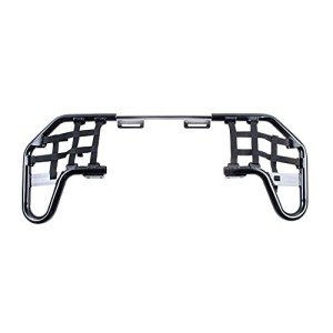 TUSK Comp Series Nerf Bars Black with Black Webbing for Yamaha Raptor 250 2008-2013