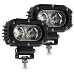 2 Pack 4" LED Pod Lights for ATV & UTV