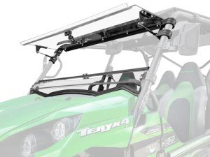 Scratch Resistant Flip Windshield for Kawasaki Teryx