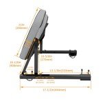 Adjustable Foldable Universal ATV Backrest Cushion Kit