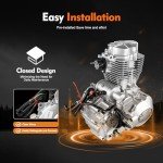 200cc/250cc 4-Stroke ATV Engine with Electric Start