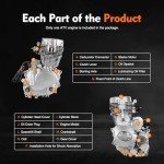 200cc/250cc 4-Stroke ATV Engine with Electric Start