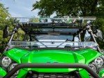 Scratch Resistant Flip Windshield for Kawasaki Teryx