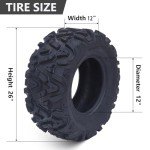 26x12-12 All Terrain ATV Tires - Set of 2