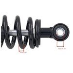 290mm Black Shock Absorber for ATVs and Dirt Bikes
