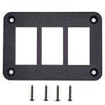 HOKAAER Waterproof 3 Way Rocker Switch Panel
