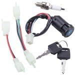 4 Pin Ignition Key Switch for ATVs and Dirt Bikes