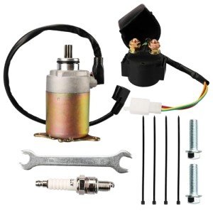 GY6 Starter Motor & Relay for ATVs and Scooters