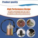 GY6 Starter Motor & Relay for ATVs and Scooters
