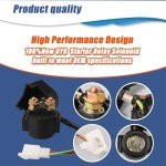 GY6 Starter Motor & Relay for ATVs and Scooters