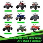 XIKOBY Carburetor and Ignition Coil Kit for ATVs