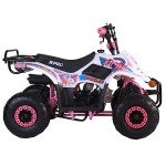 X-PRO Bolt 110cc Pink Gas ATV Quad