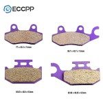 Yamaha Rhino & Raptor Carbon Fiber Brake Pads