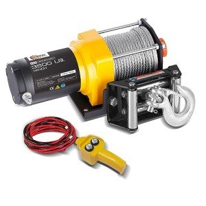RUGCEL Waterproof 3500 lb Electric ATV Winch