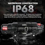 X-BULL 6000LBS Waterproof Electric Winch with Remote