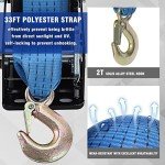 Heavy-Duty 3200lbs Boat Trailer Hand Winch