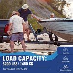 Heavy-Duty 3200lbs Boat Trailer Hand Winch
