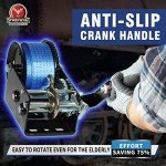 Heavy-Duty 3200lbs Boat Trailer Hand Winch