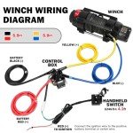 X-BULL 6000LBS Waterproof Electric Winch with Remote