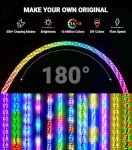 KeoBin 4FT LED Whip Lights with Remote & Flags