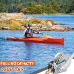 Heavy Duty 1200lb Boat Trailer Hand Winch
