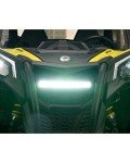UTV Front Mesh Grill with LED Light Bar