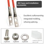 Durable 27" Snow Plow Blade Markers for All Vehicles